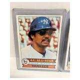 1977 and 1979 Topps Reggie Jackson