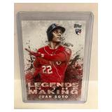 2018 Topps Legends in the Making Juan Soto RC