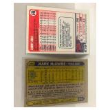 Mark McGwire and Sammy Sosa RCs