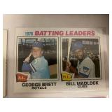 1968, 1974-1978 Topps League Leaders