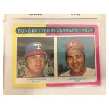1968, 1974-1978 Topps League Leaders