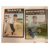 1971 Topps Baseball - Nine Cards