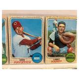1968 Topps Baseball - Eight Cards
