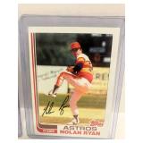 1982 and 1984 Topps Nolan Ryan