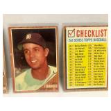 1962 Topps Baseball - Eight Cards