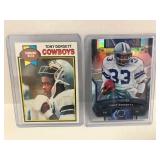 1979 Topps Tony Dorsett, 2024 Topps Resurgence Refractor