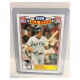 1987 Topps Wade Boggs All-Star