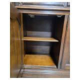 Kindel Grand Rapids Solid Wood China Cabinet Hutch with Glass Doors - china not inc