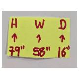 Kindel Grand Rapids Solid Wood China Cabinet Hutch with Glass Doors - china not inc