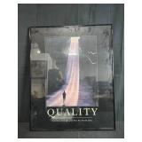 Framed Motivational Poster 