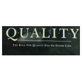 Framed Motivational Poster 