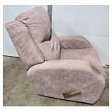 Upholstered Recliner Chair with Manual Lever - CLEAN!