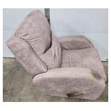 Upholstered Recliner Chair with Manual Lever - CLEAN!