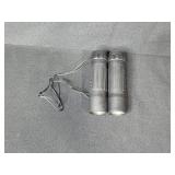 Bushnell 10x25 Binoculars with Case and Set of 4 Reading Glasses +1.75 with Pouches