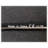 Bushnell 10x25 Binoculars with Case and Set of 4 Reading Glasses +1.75 with Pouches