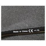 Bushnell 10x25 Binoculars with Case and Set of 4 Reading Glasses +1.75 with Pouches