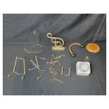 Assorted Display Stands, Hooks, and Timer Set