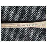 Collection of Sterling Silver Salt Spoons and Cambridge Crystal Salt Cellars - some with lids