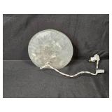 Brass Bell, Holiday Decor Lot with Acorn Figures, and Illuminated Winter Scene