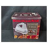 KitchenAid 5-Speed Hand Mixer with Box and 2 Granite Ware Roasting Pan Sets