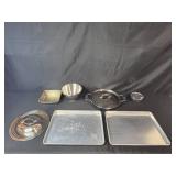 Kitchenware Collection with All-Clad Covered Pan, KitchenAid Bowl, Baking Sheets and Accessories