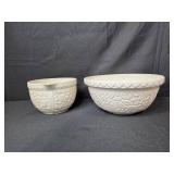 Pottery Barn Platter, Mason Cash Mixing Bowls and Assorted Hand Towels Set