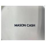 Pottery Barn Platter, Mason Cash Mixing Bowls and Assorted Hand Towels Set