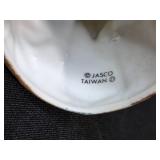 Bird Themed Collectibles Lot: Feathered Friends Figurines, Leften China Bell, Wildlife Ashtrays