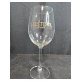 Assorted Wine and Beer Glass Set Featuring Vineyard and Brewery Logos