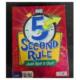 Board Game and Card Game Lot: Clue, 5 Second Rule, Disney DVD Bingo, Jack Daniel