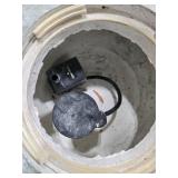 Child Garden Fountain with Pump and Decorative Accents - untested