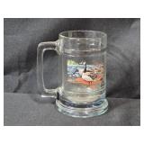 Wildlife Collector Lot: Owl Figurines, Decorative Plates, and Glass Mugs