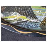 Wildlife Collector Lot: Owl Figurines, Decorative Plates, and Glass Mugs