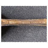 Vintage Collectibles Lot with Glass Decanter, Wild Cat Juice Jug, Ceramic Pony, Miniature Mugs, Spoons, and Kennedy Shakers