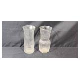 Mixed Glassware and Ceramic Collection Including Vintage Bowls, Vases, and Glasses