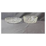 Mixed Glassware and Ceramic Collection Including Vintage Bowls, Vases, and Glasses