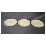 Assorted Set of Vintage Plates including Corelle and Blue Heaven by Royal China