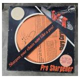 Automotive Shop Tool Lot: Pro-Lift 4000 lb Floor Jack, Jack Stand, Pro Sharpener, Miter Box