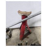 Automotive Shop Tool Lot: Pro-Lift 4000 lb Floor Jack, Jack Stand, Pro Sharpener, Miter Box