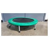 Mini Exercise Trampoline with Green Padded Edge
