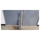 Metal Garden Plant Stand and Two Rolls of Wire Mesh Fencing