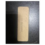 MCM Furnlite 3-Panel Lighted Vanity Mirror with Black Wood Cabinet, 59x41x16 in