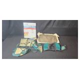 Collection of Tool Aprons, Protective Gear, and BestAir Water Pad Filter