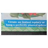Ball Planter Garden Sphere Kit with Removable Hanger