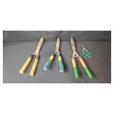 Collection of Assorted Garden Hand Tools and Shears
