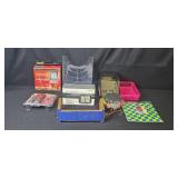 Mixed Lot Magellan GPS, Office Organizer, VCR Co-Pilot, Gift Wrap, Drum, and Accessories