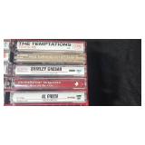 Large Collection of Vintage Soul, R&B, and Jazz Cassette Tapes