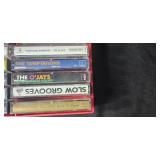 Large Collection of Vintage Soul, R&B, and Jazz Cassette Tapes