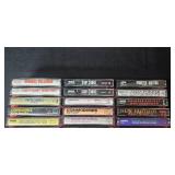 Large Collection of Vintage Soul, R&B, and Jazz Cassette Tapes