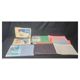 Lot of Office Organizers, Construction Paper, File Folders, and Supplies